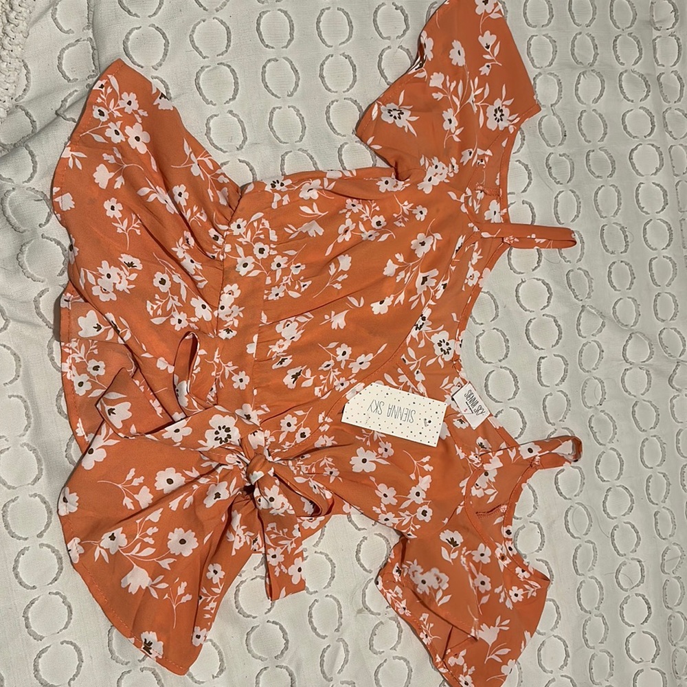 Floral Crop Top